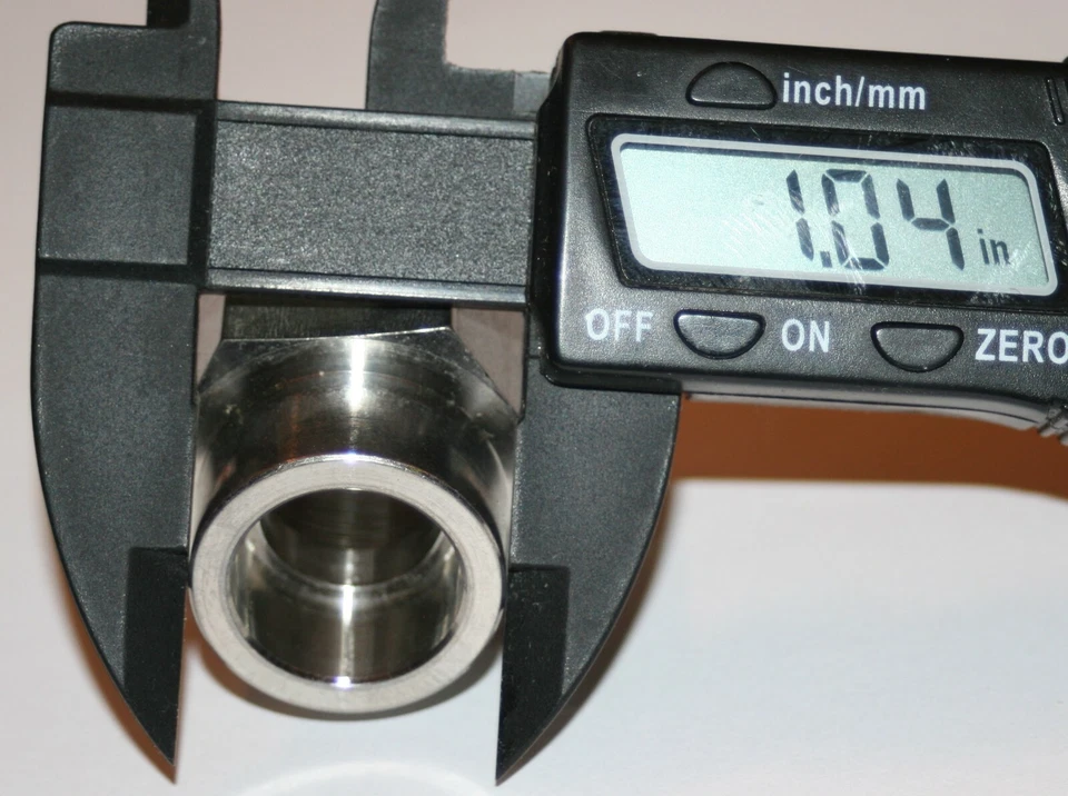 1" OD Weld x 3/4" FNPT 316ss Connector Fitting Swagelok  - Image 4 of 4