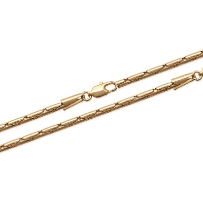 Collier Plaqué Or 18 Carats - Pendentif Tendance Pour Femme - Garanti 10 Ans - Neuf Avec étiquettes