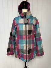 Empyre 10,000 Mm Technical Outerwear Full Zip Ski/snowboard Hooded Jacket Size L