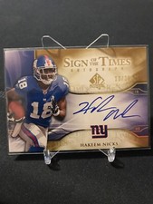 2009 Sp Authentic SOTT Rookie Hakeem Nicks Auto! /25! Ny Giants Great! Rare RC
