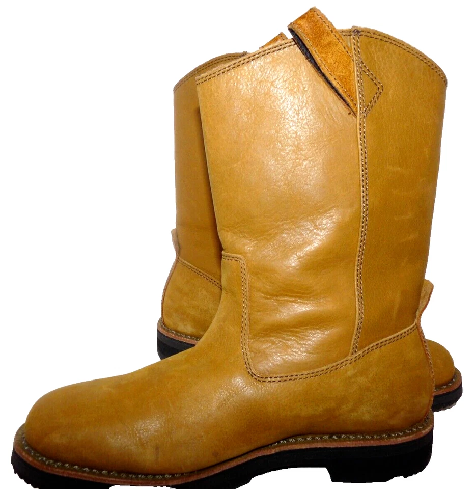 Under Armour Distressed Beige Leather Boots Excellent Sz 8 2013 1240094-253 - Image 4 of 4