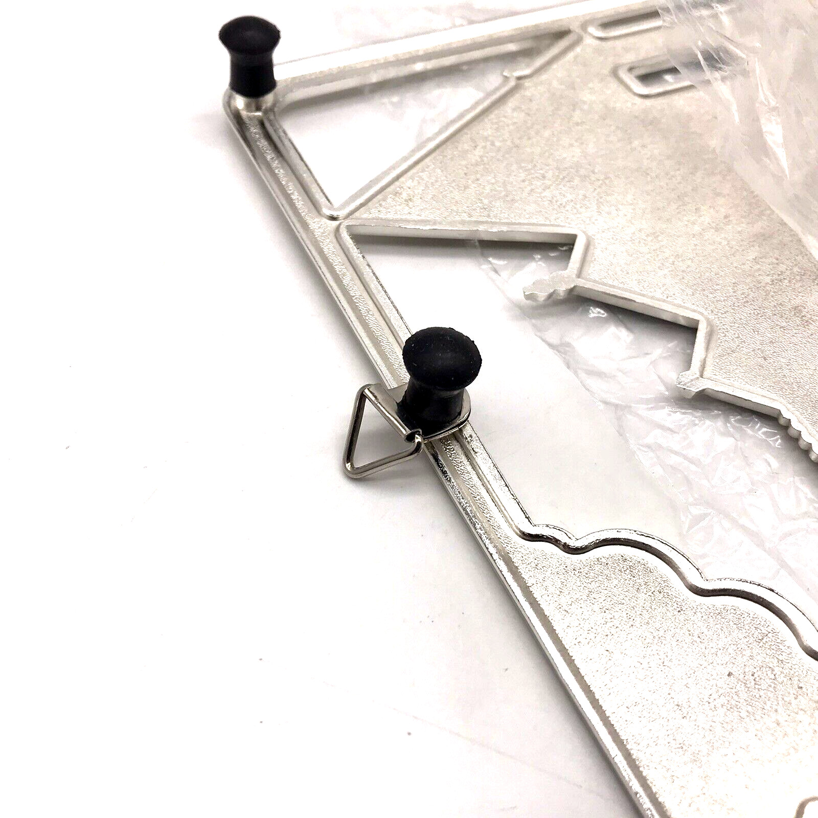 1987 Macy's All the Trimmings CHRISTMAS HOUSE TRIVET Japan