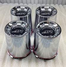 4 American Racing 3.27 Dia Push Thru Plastic Chrome Center Caps 1327000019