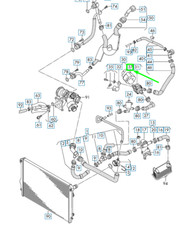 NEW VOLKSWAGEN PASSAT B8 3G COOLING SYSTEM HEAT PROTECTION 5Q0121653D