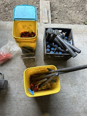 Sprinkler Heads, Parts, 100 s of Nozzles, K-Rain & Hunter, Risers.  LOT SALE