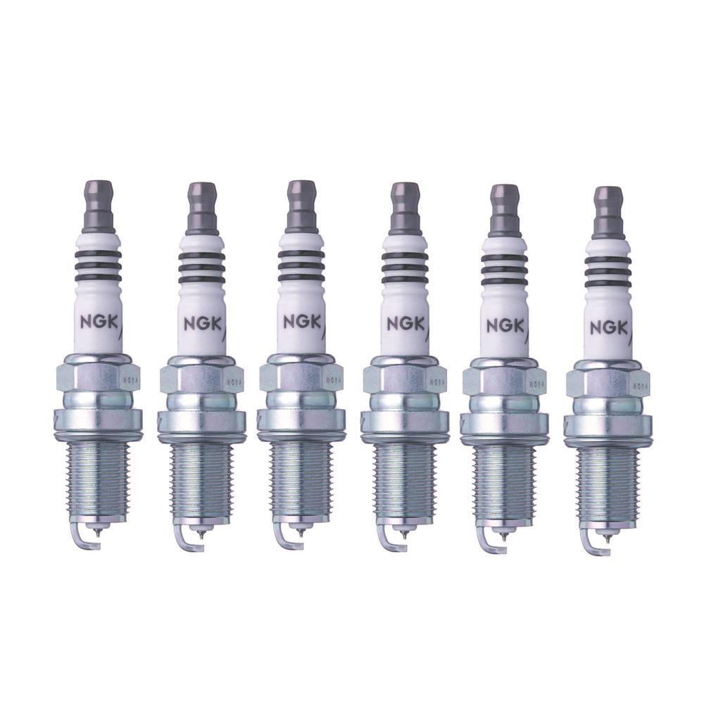 6 x NGK Iridium IX Spark Plugs BKR7EIX Colder Heat Range 7 Modified/Turbo/Tuned