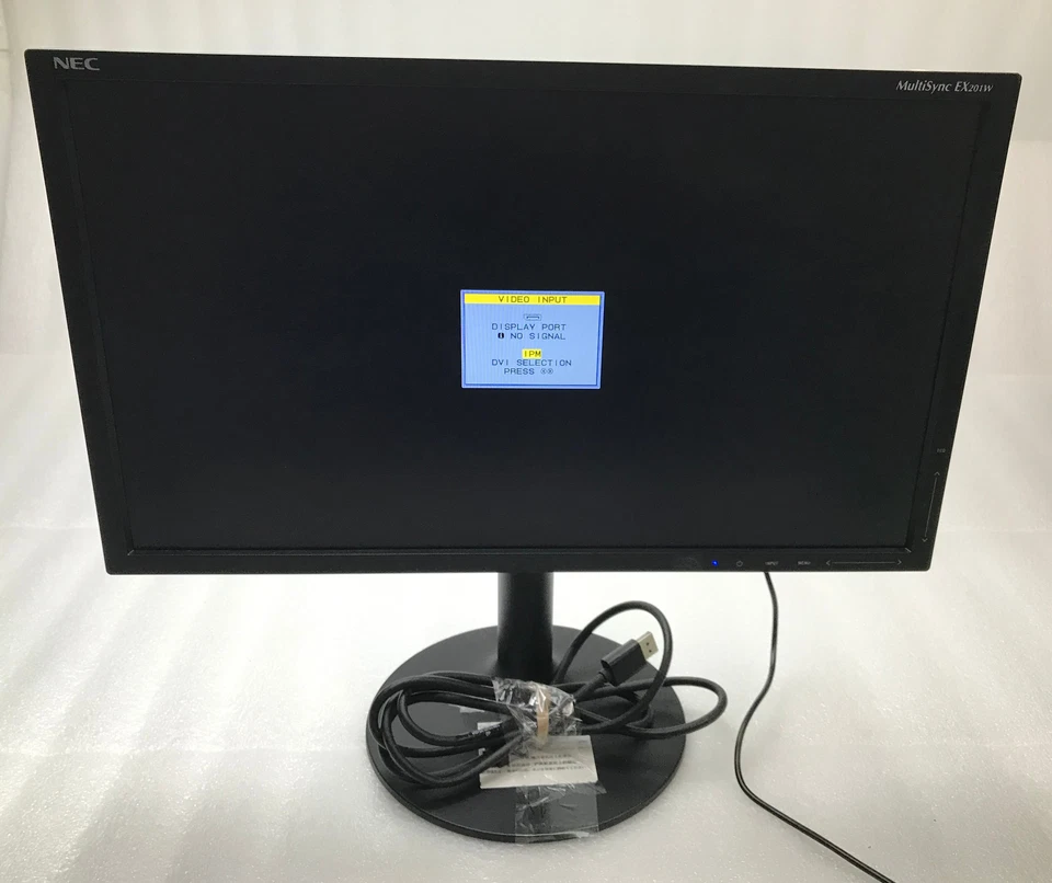 NEC MultiSync EX201W 20" LCD Monitor- TESTED AND WORKING- Grade A - Image 2 of 4