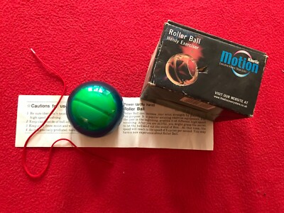 Vintage Kinetic Hand Kraft Übungsball The Discovery Store Box & Anleitung