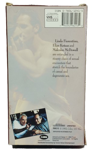 CHAIN OF DESIRE: Pre-Owned VHS Tape Malcolm McDowell 1993 - Imagen 2 de 6