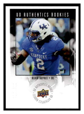 2015 Upper Deck #UA-17 Alvin Dupree Authentics Rookies #/500