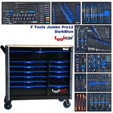 Toolcar F Tools Jumbo Pro 12 DarkBlue Werkstattwagen Werkzeugwagen