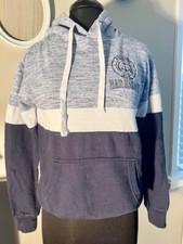 BarHarbor Maine Blue Hoodie Pullover Size Small