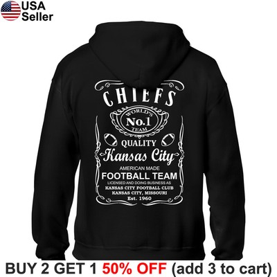Kansas City Chiefs Hoodie JD Whiskey 