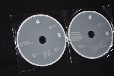 MacBook AIR NEW original DVD not burnt OS X 10.6 Snow Leopard Application DVD