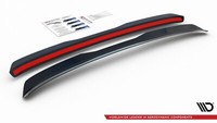 CUP Dachspoiler Ansatz Schwarz FüR Audi A3 8L Heck Aufsatz Spoiler VerläNgerung