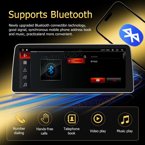 12.3" Carplay Car Stereo Navi GPS DSP DAB For BMW 3/5 Series E90 E91 E60 E61 CIC - Bild 6 von 17