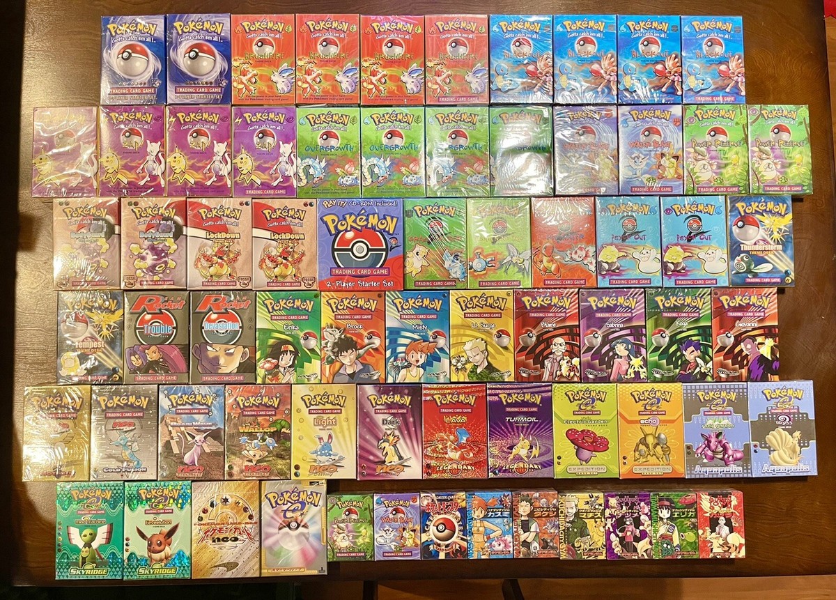 #ポケモン　英語版　THEME DECK 未開封品 Complete English Sealed WoTC Pokemon Theme Deck Collection W