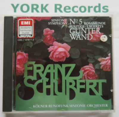 SCHUBERT - Symphony No 5 WAND Kolner Rundfunk-Sinfonie-Orchester - Ex Con CD EMI