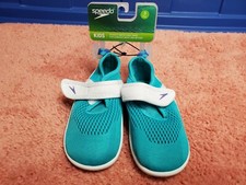 Speedo Shore Explore Water Shoes Girls Swim Shoes Green Size S 5-6 Kids NWT