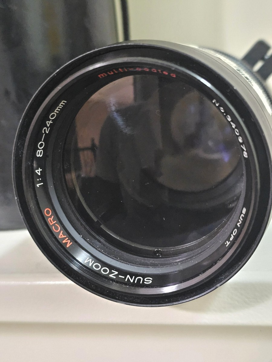 Sun ZOOM LENS Macro 1:4 80-240mm No. 340976 JAPAN | eBay