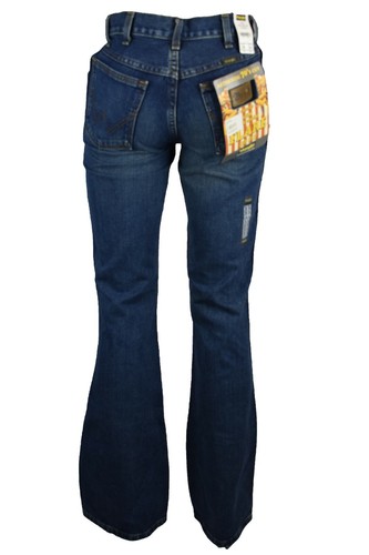 Wrangler jeans pantaloni da uomo a zampa bootcut svasati slim fit 28 w29 w30 w31 - Imagen 36 de 42