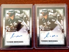 YERMIN MERCEDES ROOKIE TOPPS VARIATION RPA AUTO /25 /50 PREMIUM LOT WHITE SOX