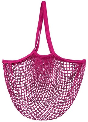 string bag pink