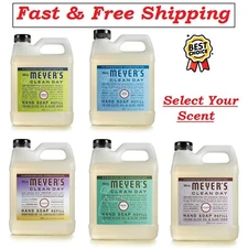 MRS. MEYER'S CLEAN DAY Liquid Hand Soap Refill  33 oz  - Select Your Scent.