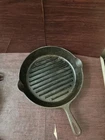 VINTAGE GRISWOLD WAGNER WARE CAST IRON GRILL PAN #9