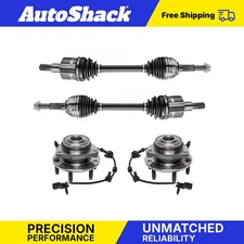 Front CV Axle Shaft Wheel Hub Bearing Assembly for 2002-2009 GMC Envoy