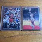Upper Deck Michael Jordan Chicago Bulls 2-Card Lot