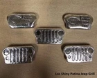 1 oz Hand Poured 999 Silver Bullion Bar "Jeep Grill" by YPS