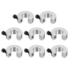 SBR16 Linear Rail Shaft Stop Collars Silvery 8pcs