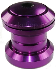 Aluminum alloy BMX headset 1 1/8" threadless - PURPLE ANODIZED