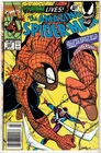 AMAZING SPIDER-MAN #345 (1991)-CLETUS KASADY INFECTED-ERIK LARSEN-NEWSSTAND- VF+