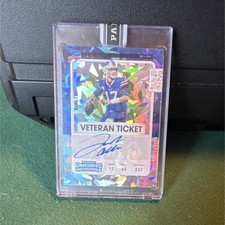 Panini 2024 Contenders Optic Josh Allen Black Box Veteran Ticket Auto 1/1