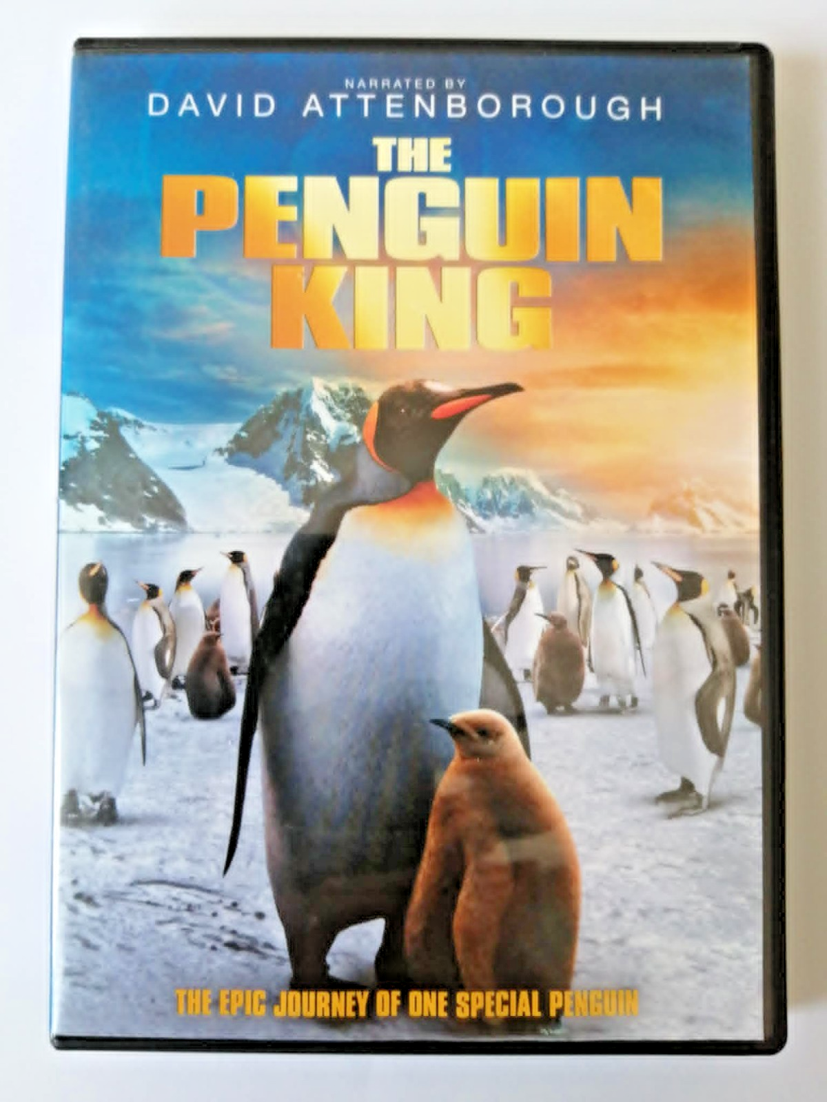 DVD The Penguin King. David Attenborough. Epic journey of one special penguin