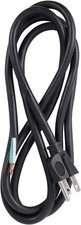 PS615143 3-Wire Appliance and Power Tool Cord, 6 ft, 14 AWG, 6 Black