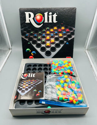 ROLIT Goliath schwarze Ausgabe 1997 Gesellschaftsspiel komplett