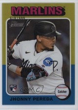 2024 Topps Heritage High Number SP Chrome 618/699 Jhonny Pereda #719 pe8