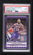 2019-20 Panini Contenders Front Row Seat LeBron James #3 PSA 9 MINT 1o3f