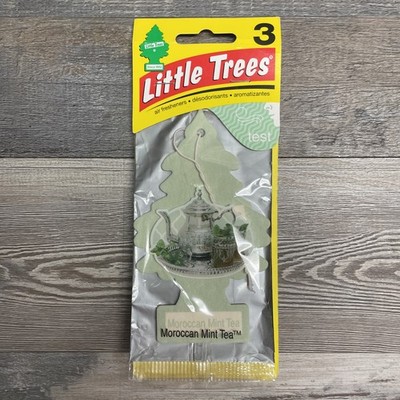 Discontinued Little Trees Moroccan Mint Tea Pack Of 3 - FREE SHIPPING