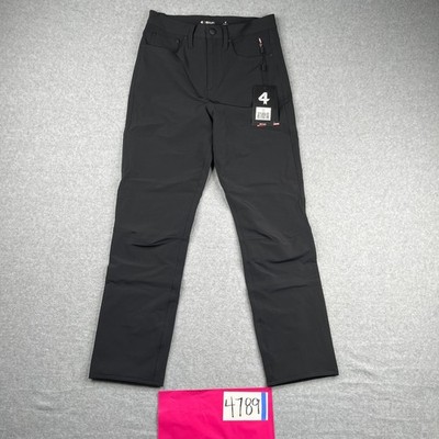 4 Fourlaps Evolve Pant Womens Black 4 Reg 5 Pocket Stretch Lightweight New $98