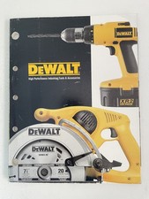 1998 DeWALT HIGH PERFORMANCE INDUSTRIAL TOOLS & ACCESSORIES CATALOG