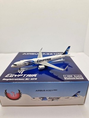 Phoenix Models 1:400 Egyptair SU-GFR Airbus A321-Neo Modellflugzeug