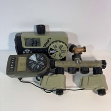 Orbit 56905 Yard Watering System & 56082 3-Outlet Irrigation Faucet Digital Time