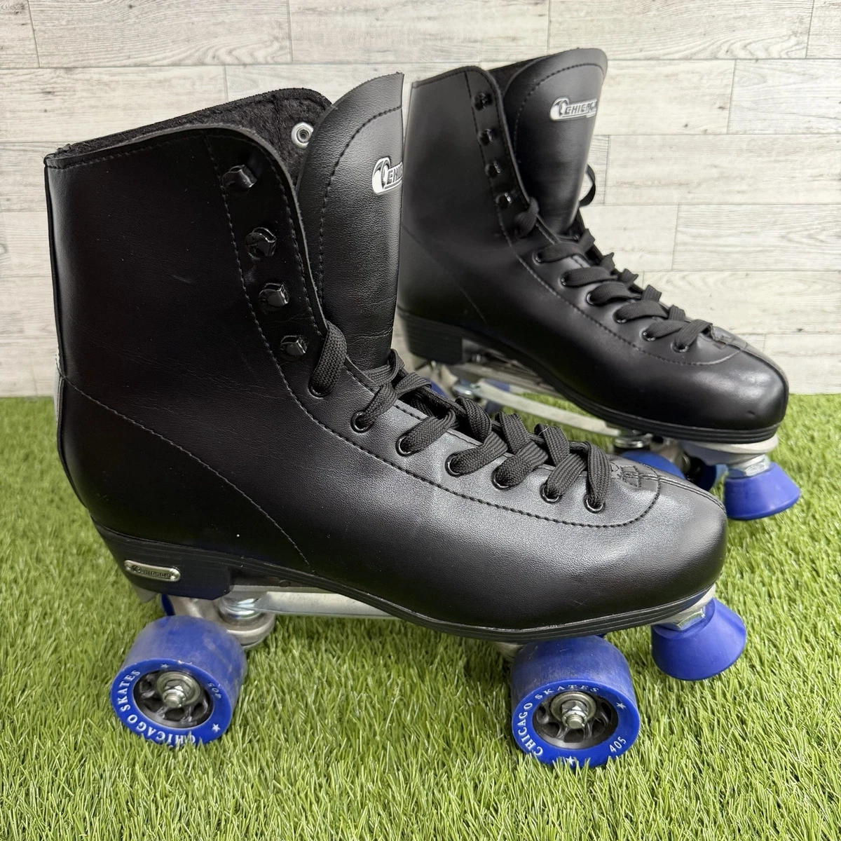Chicago Skates - Patins à roulettes lumineux à DEL, argent, taille 1 CRS700-01 | RONA