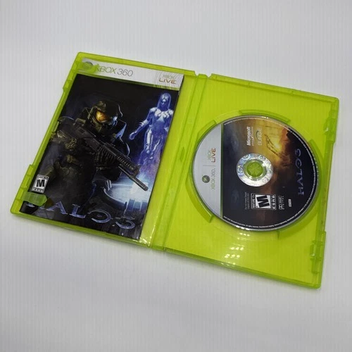Halo 3 (Xbox 360, 2007) – Complete with Disc, Case & Manual