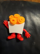 Arby's Kid Meal Toy The Squad Curly Fries No Face- 2.5 In Tall