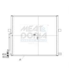 Condensateur BMW 3,3